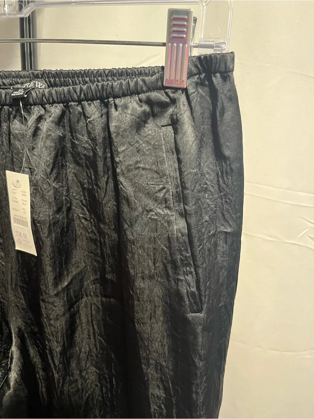J. Crew Relaxed Fit Cosmo lightweight pant in drapey cupro blend XS